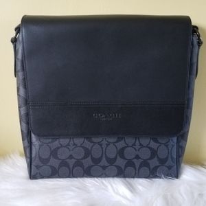 Nwt Coach Men's Houston Messenger bag